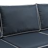 Picture of BRADENTON SOFA WITH NAVY CUSHIONS
