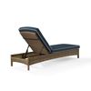 Picture of BRADENTON CHAISE LOUNGE WITH NAVY CUSHIONS