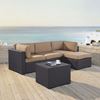 Picture of BISCAYNE SOFA CHAISE MOCHA