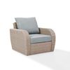 Picture of ST AUGUSTINE OUTDOOR WICKER ARM CHAIR IN WEATHERED