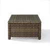Picture of BRADENTON OUTDOOR WICKER SECTIONAL GLASS TOP COFFE