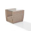 Picture of ST AUGUSTINE OUTDOOR WICKER SIDE TABLE IN WEATHERE
