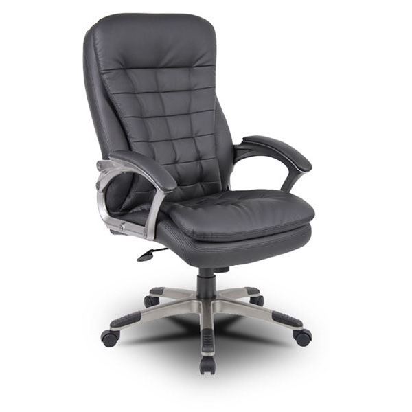 Picture of Caressoft Black Bonded Leather Executive Chair