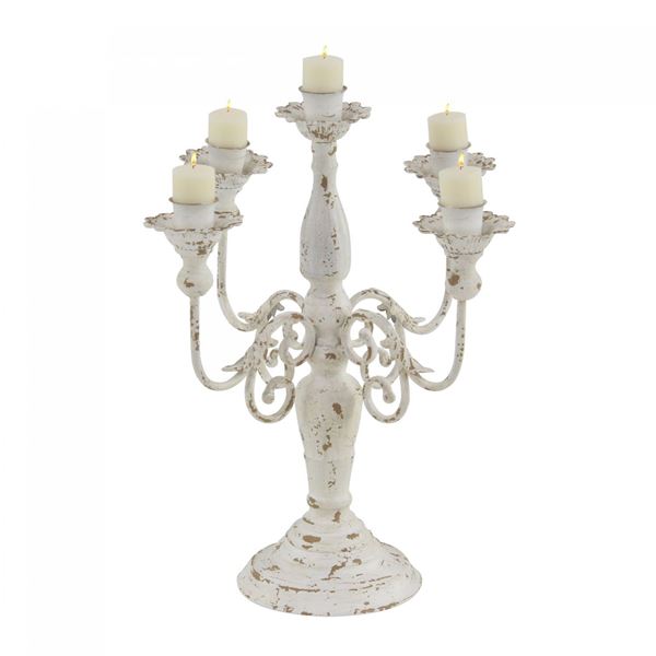 Picture of Vintage White Candelabra