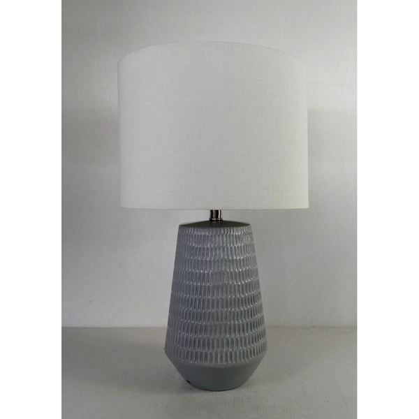 Picture of Grey Contemporary Lamp