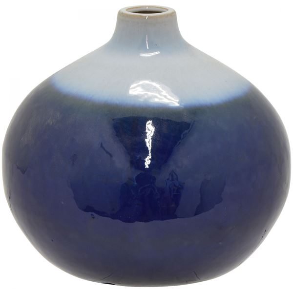 Picture of Navy Ceramic Vase
