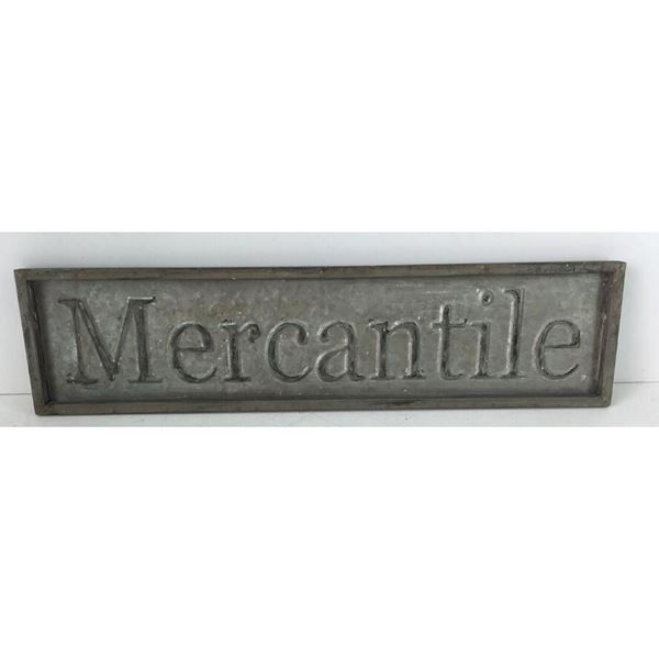 Picture of Metal Mercantile Sign