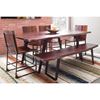 Picture of Wood and Iron Dining Table