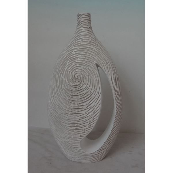 Picture of White Vase With Cutout
