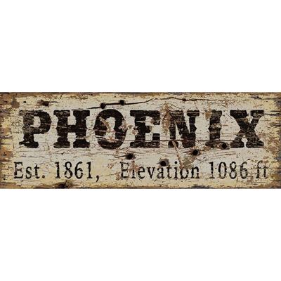 Picture of Phoenix Vintage Sign