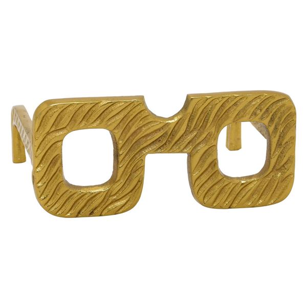 Picture of Square Gold Glasses Sculpture