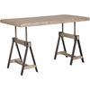 Picture of Camden Adjustable Height Table Desk, Grey