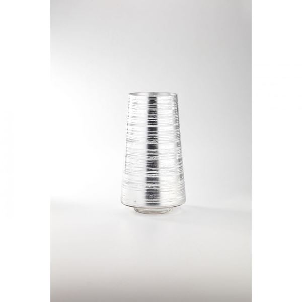Picture of Silver Tall Glass Vase