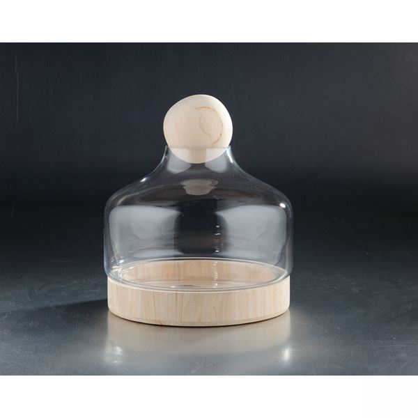 Picture of Clear Glass Jar With Lid