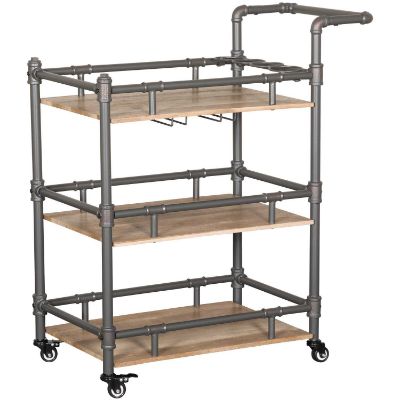 Picture of Industrial Metal Bar Cart