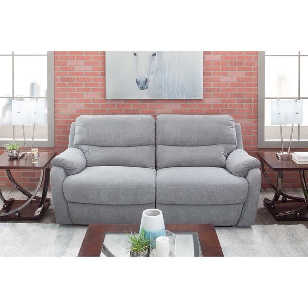 Marley Power Reclining Loveseat with Headrest - | AFW.com