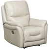 Picture of Stolpen Cream Leather Power Recliner