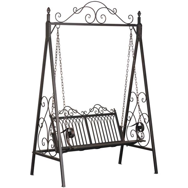 Picture of Black Swing Bench