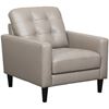Picture of Ashton Grey Leather Chair
