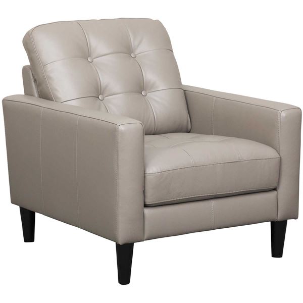 Picture of Ashton Grey Leather Chair