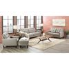 Picture of Ashton Grey Leather Loveseat