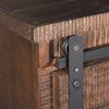 Picture of 65" Barn Door Console, Brown