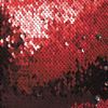 Picture of Red to Silver 16 Inch Sequin Decorative Pillow *P