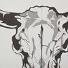 Picture of 20x20 Cow Skull Pillow *P