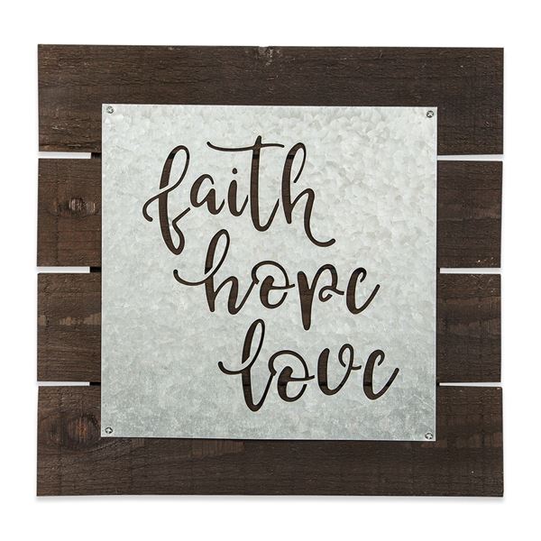 Picture of Faith Hope Love Sign