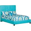 Picture of Florence Upholstered Teal King Bed