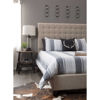Picture of Florence Upholstered Brown King Bed
