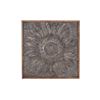 Picture of Gray Metal Floral Sunflower Wall
