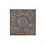 Picture of Gray Metal Floral Sunflower Wall