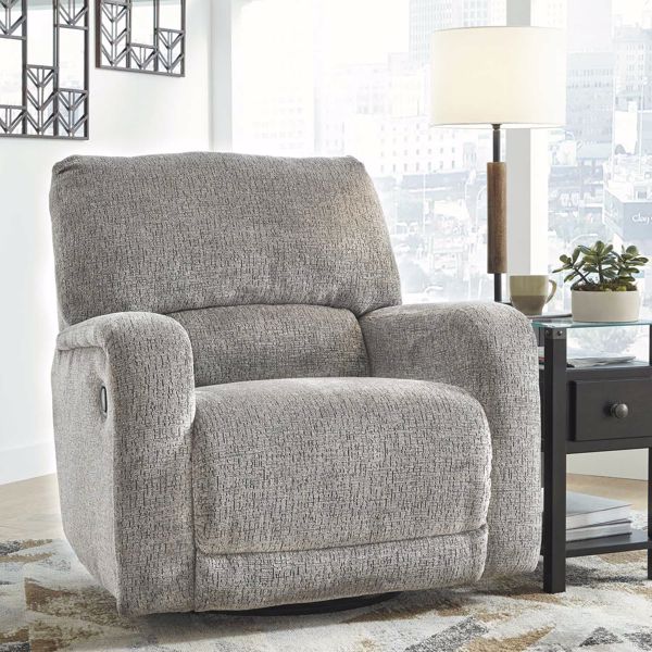 Slate Swivel Glider Recliner | I-569GR | AFW.com