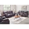 Picture of Camden Black Power Reclining Console Loveseat