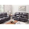 Picture of Camden Black Power Reclining Console Loveseat