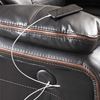 Picture of Camden Black Power Reclining Console Loveseat