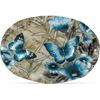 Picture of Butterfly Glass Plate and Stand