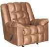 Picture of Adrano Bark Rocker Recliner with Heat and Massage