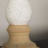 Picture of Short Ceramic Turned Candleholder