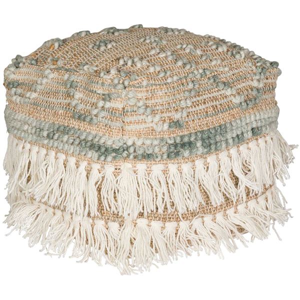 Picture of Frinton Blue Handwoven Pouf