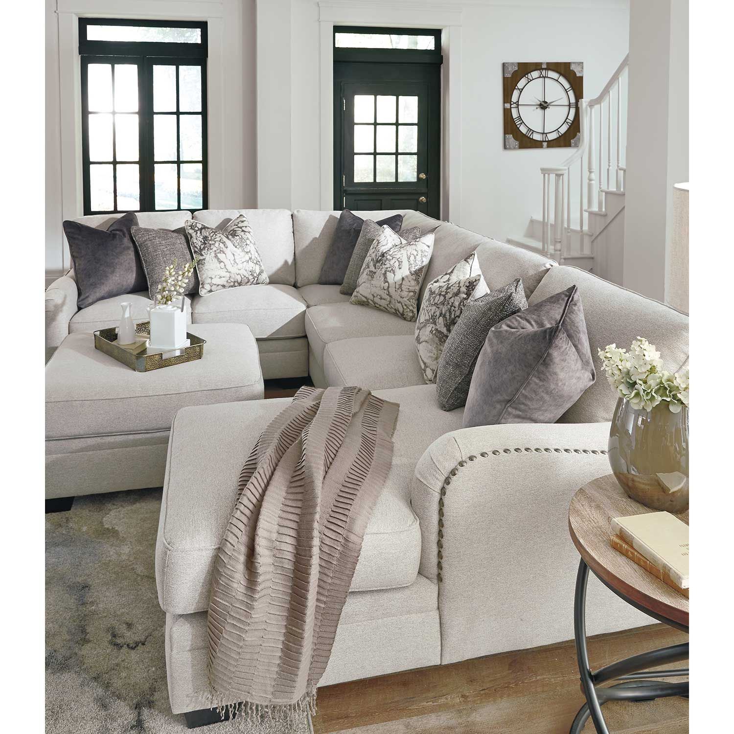 Dellara 4PC Sectional With LAF Chaise 3210116/34/56/77 | Ashley ...