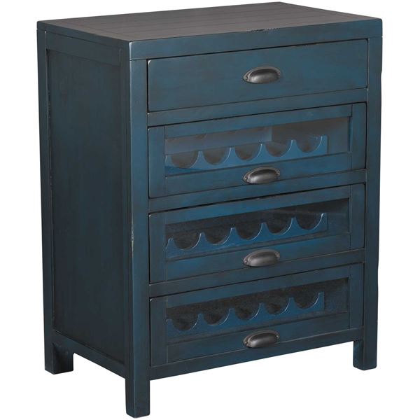 Picture of Wine Server Cabinet, Blue
