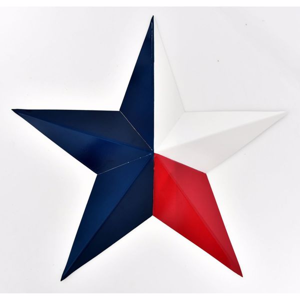 Picture of Red, White, and Blue Metal Star