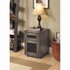 Picture of Zeta Grey Rolling File Cabinet