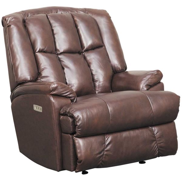 Picture of Comfort King Leather Rocker Power Recliner