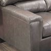 Picture of Graham Fog Leather Loveseat