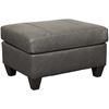 Picture of Graham Fog Leather Ottoman