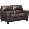 Picture of Graham Bark Leather Loveseat