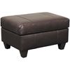 Picture of Graham Bark Leather Ottoman